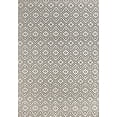 thumbnail image 1 of Dynamic Rugs Soul Ivory/Charcoal 5X8 Geometric Handmade Area Rug, 1 of 3