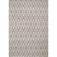 thumbnail image 1 of Dynamic Rugs Soul Ivory/Charcoal 5X8 Geometric Handmade Area Rug, 1 of 3