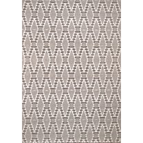 Dynamic Rugs Soul Ivory/Charcoal 5X8 Geometric Handmade Area Rug