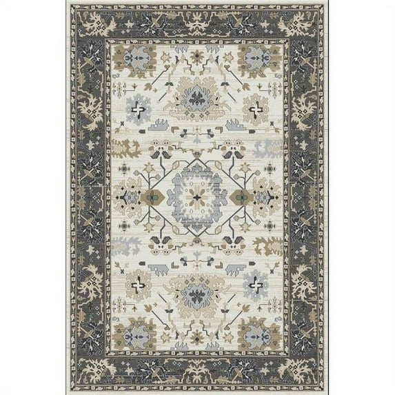 Dynamic Rugs YAZD 5.3 RD 8531-190 IVORY/GREY