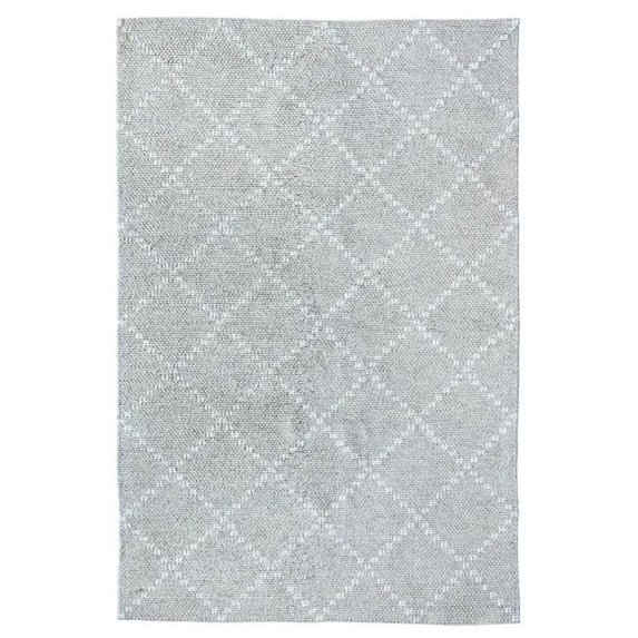 Dynamic Rugs ZE91240809909 8 x 11 ft. Zest 40809 Rectangle Contemporary Area Rug - 900 Silver