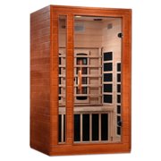 Dynamic Saunas 2-Person Full Spectrum Infrared Sauna Cordoba - with Lighting and Speakers