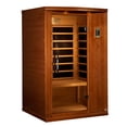 thumbnail image 1 of Dynamic Saunas Venice 2-Person Low EMF FAR Infrared Sauna, Canadian Hemlock, Portable, 1 of 9