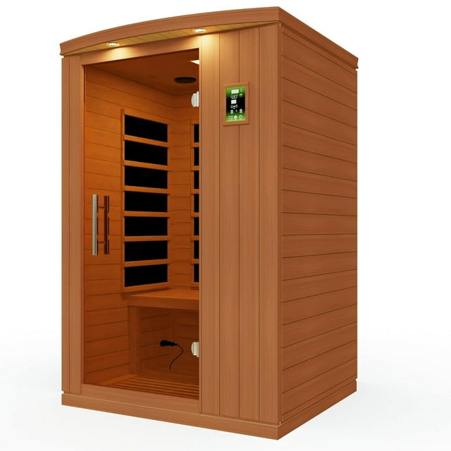 Dynamic Saunas Venice Elite 2 Person Low EMF Infrared Therapy Home Sauna