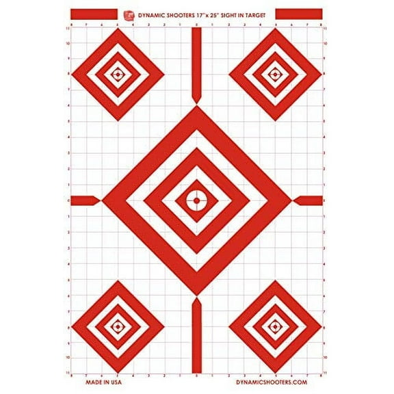 Dynamic Shooters Shooting Targets Paper Sight