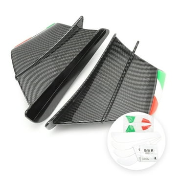 Dynamic Spoiler Wings Motorcycle Scooter Winglet Aerodynamic Wing Kit Spoiler