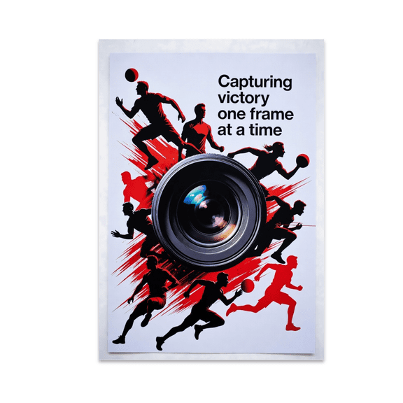 Dynamic Sports Wall Art - Sports Photography Enthusiast - 13x19 Poster Print