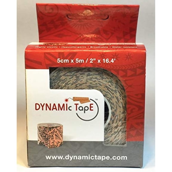 Dynamic Tape, Black Tattoo, 2" x 16.4', 1 Pack