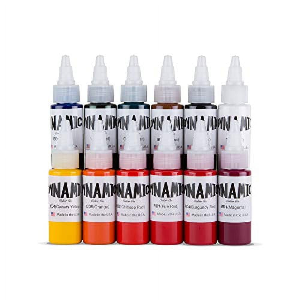 Dynamic Color Ink Set ~ Traditional 1oz – Tattoo Unleashed