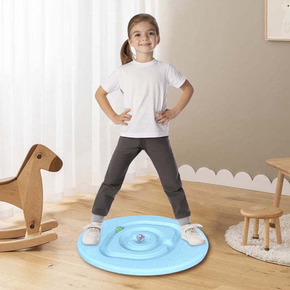 Dynamic Training Board with 5 Maze Tracks for Core Strength Exercise and Physical Coordination Development