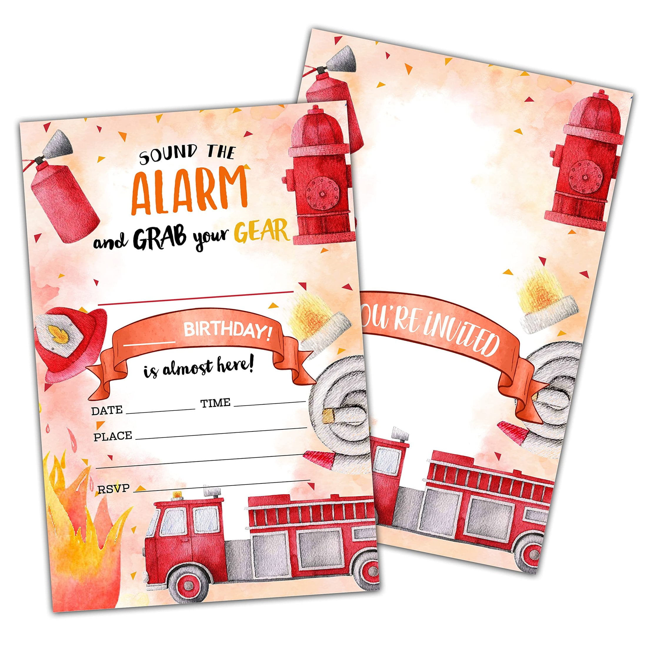 Monster Truck Party Invitations
