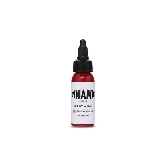 Dynamic Wine Red Tattoo Ink - 1oz