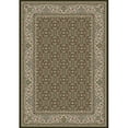 thumbnail image 1 of DynamicRugs AN24570113263 57011 Ancient Garden Collection 2 x 3.11 in. Traditional Rectangle Rug, Black & Ivory, 1 of 7