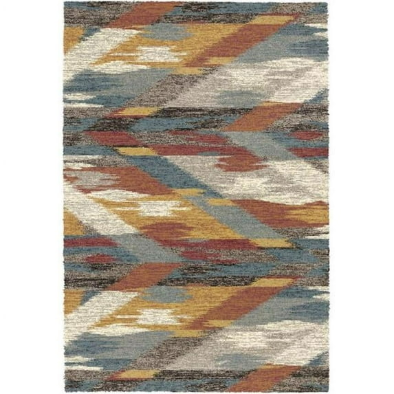 DynamicRugs MR24230636969 23063 Mehari Collection 2 x 3.11 in. Contemporary Rectangle Rug, Multi Color