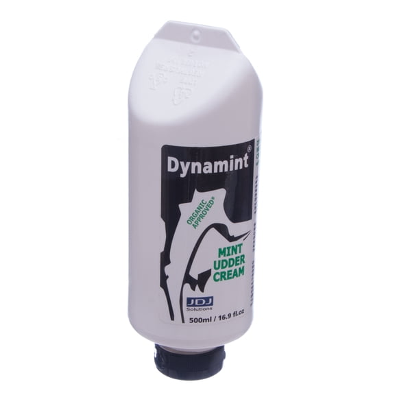 Jdj Solutionsllc-Dynamint Mint Udder Cream Hang Bottle- Mint