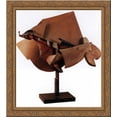thumbnail image 1 of Dynamism of racing horse 24x20 Gold Ornate Wood Framed Canvas Art by Umberto Boccioni, 1 of 2