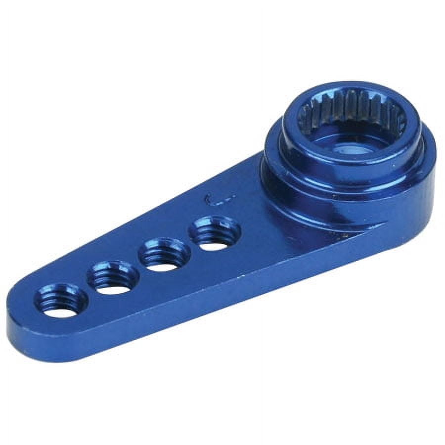 Dynamite 1/2" Maschinell Bearbeiteter Servo-Arm (25T, Blau) – Aus Aluminium, Für RC-Modelle