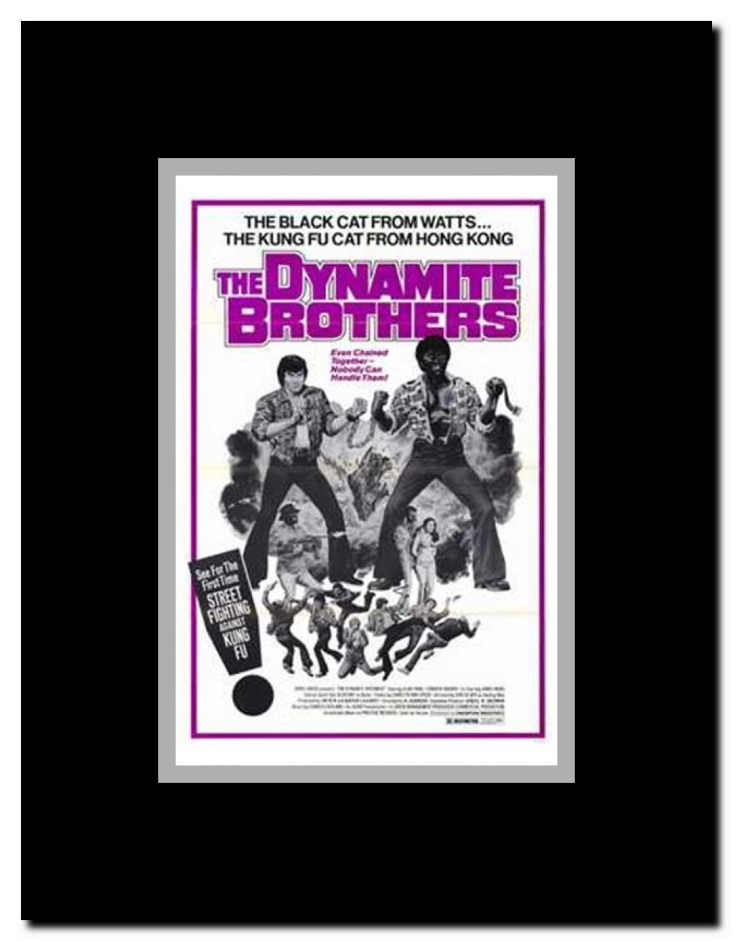 Dynamite Brothers Framed Movie Poster