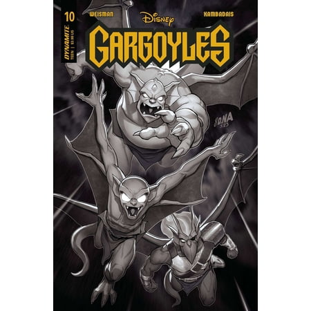 Dynamite Entertainment Gargoyles #10 (Nakayama B&W Incentive)