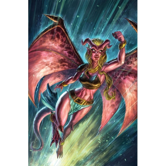 Dynamite Entertainment Gargoyles: Dark Ages #4 (1:15 Alan Quah Virgin Incentive)
