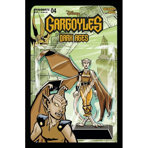 Dynamite Entertainment Gargoyles: Dark Ages #4 (Action Figure Cover F)