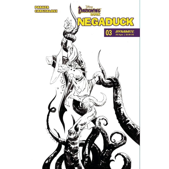Dynamite Entertainment Negaduck #3 (1:10 Jae Lee Line Art Incentive)
