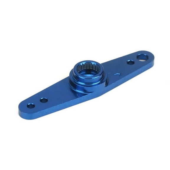 Dynamite Machined Aluminum Servo Arm, Blue: SPM/JR/Air/KO, DYN2542