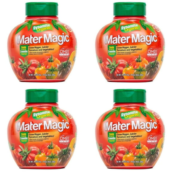 Dynamite Natural and Organic Mater Magic Plant Food 0.675-Pound (4 qty)