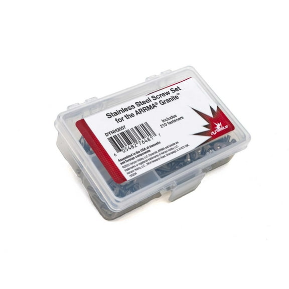 Dynamite Stainless Steel Screw Set Arrma Granite 3S DYNH2057 Electric Car/Truck Option Parts