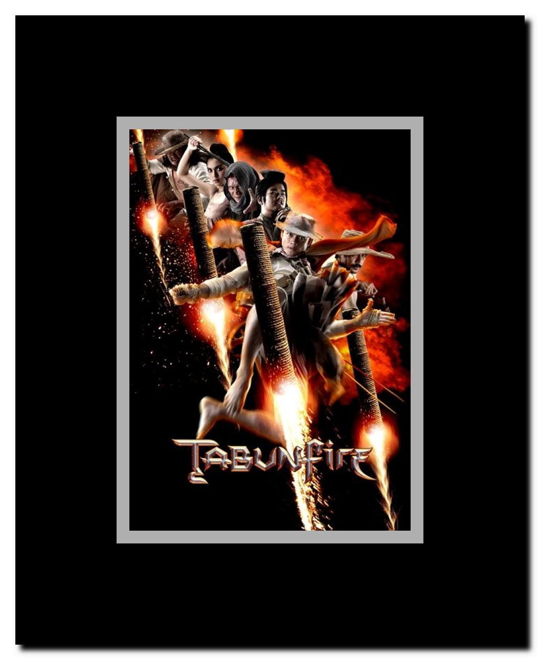 Dynamite Warrior Framed Movie Poster
