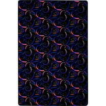 Dynamo 6' x 9' area rug in color Fluorescent