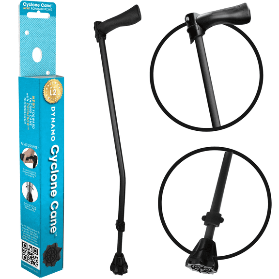 Dynamo Cyclone Cane- The Best Cane Ever - Designed for Stability and Balance