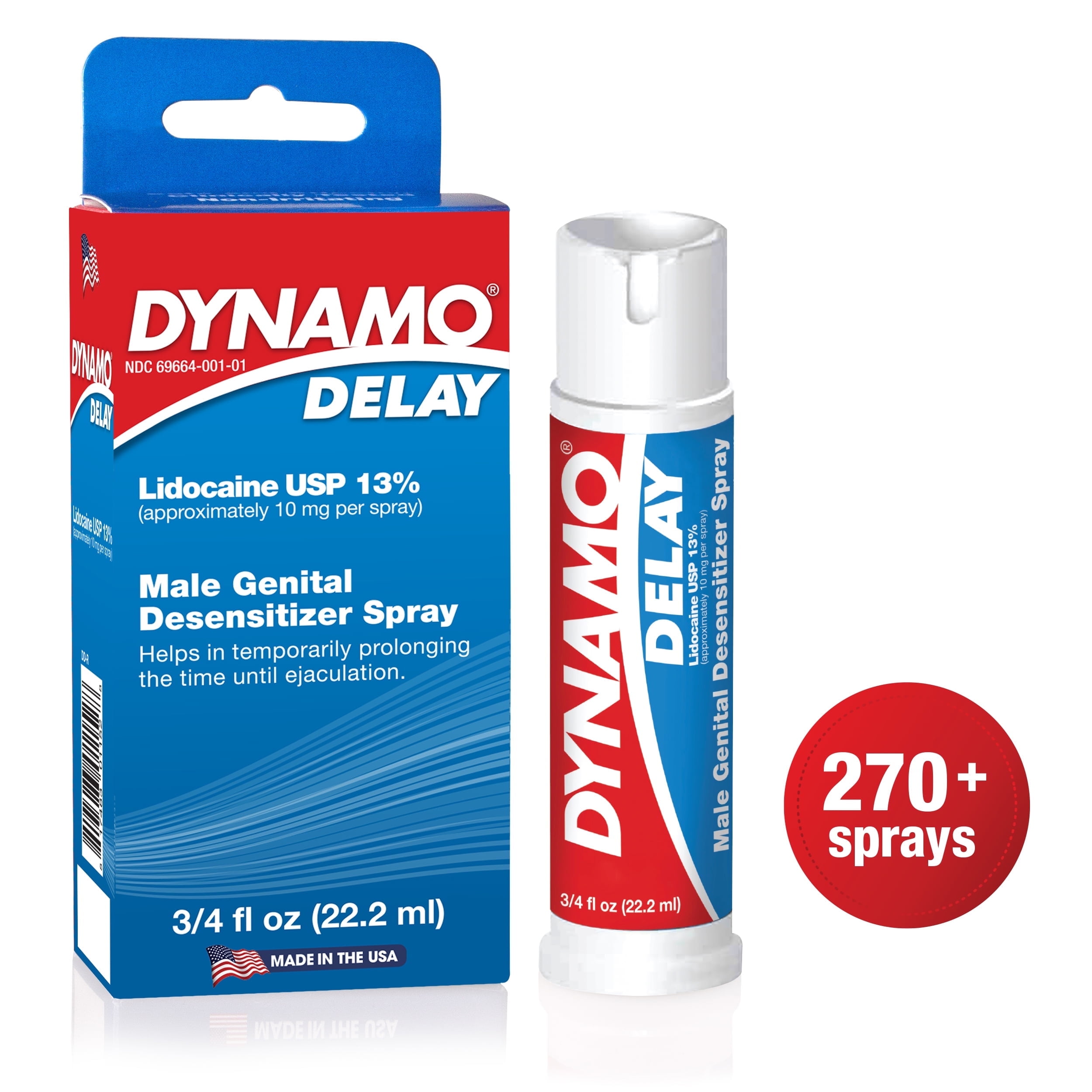 Dynamo Delay Spray, Climax Control Spray for Men with