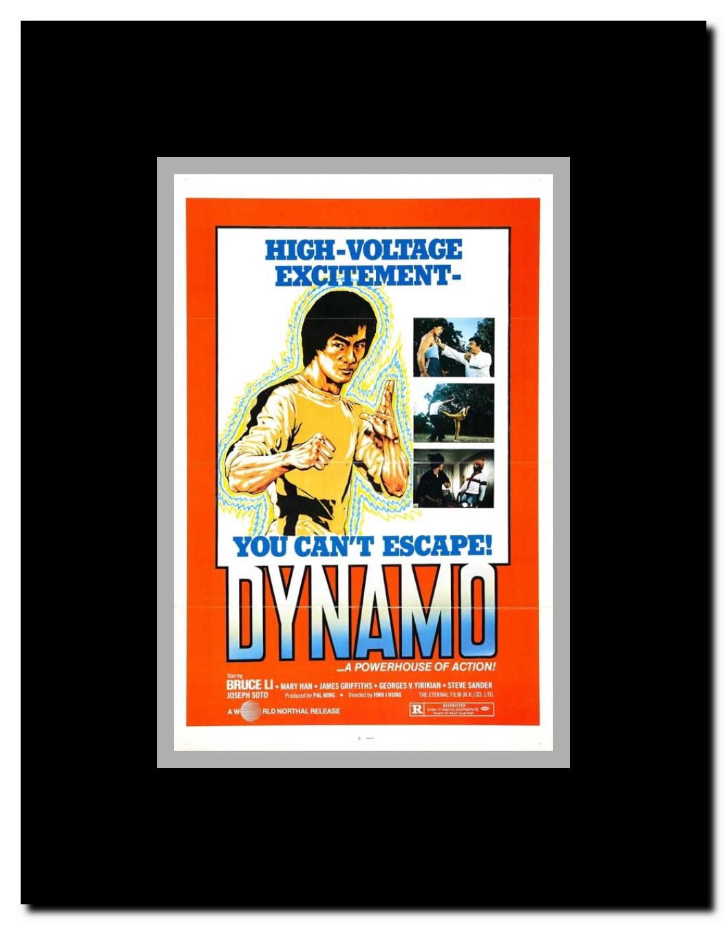 Dynamo Framed Movie Poster