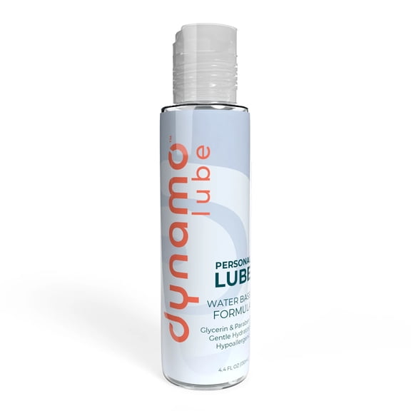 Dynamo Wellness Water-Based Lube, Paraben-Free Formula for Couples, 4.4 fl oz