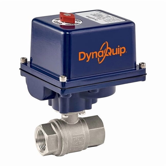 1/2" FNPT Stainless Steel Electronic Ball Valve 2-Way E2S23AJE23