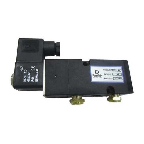 Dynaquip Controls Solenoid Pilot Valve,24VAC 145855.02