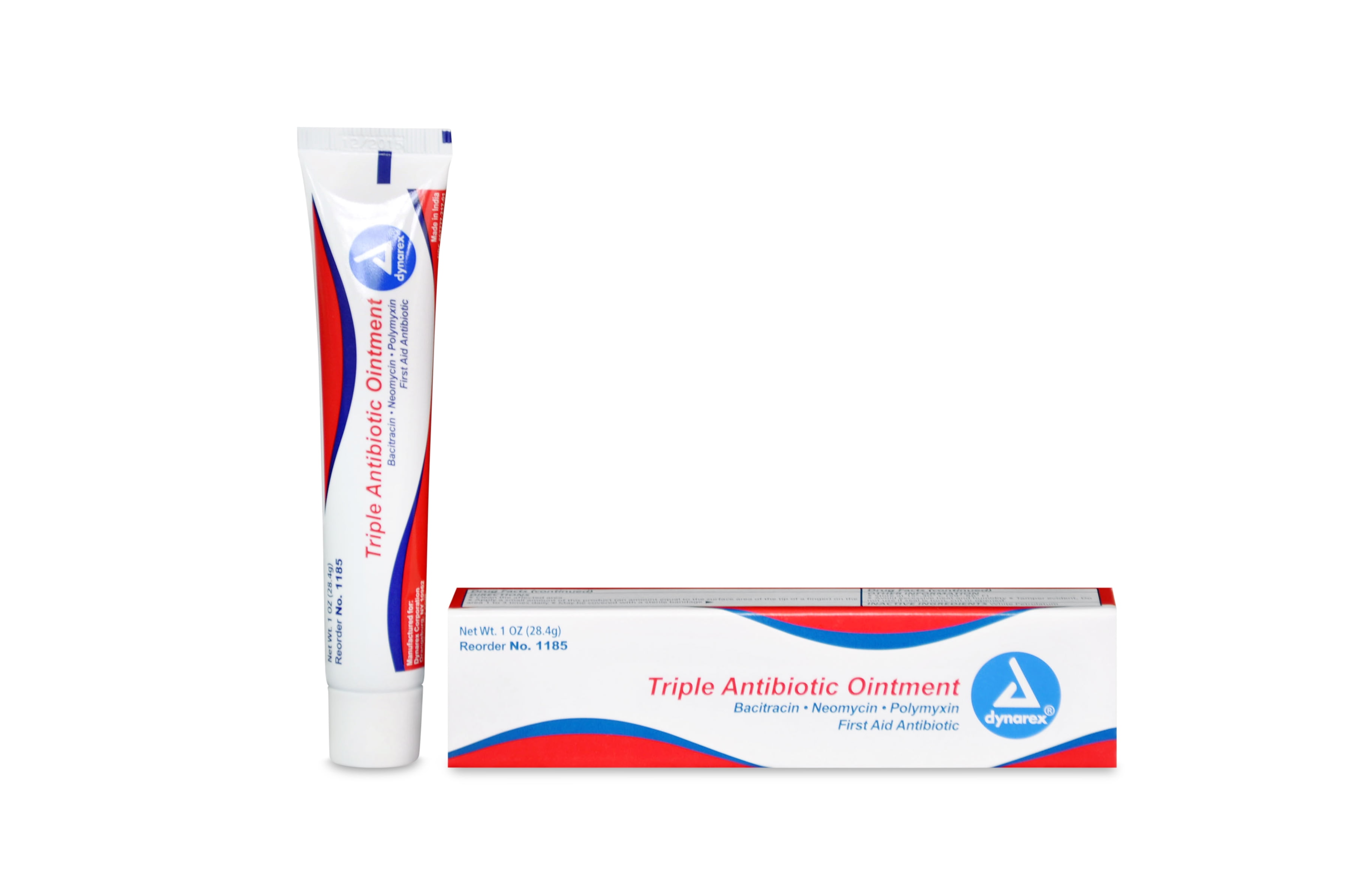 Dynarex 1185 Triple Antibiotic Ointment, 1 oz Tube