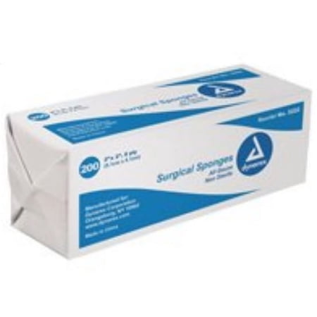 Dynarex 3222 Surgical Gauze Sponges Non-Sterile-5000/Case