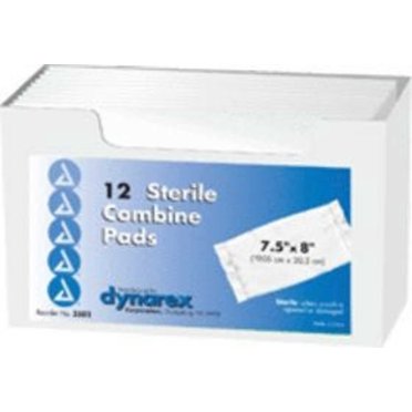 Dynarex 3503 Abdominal Pad Box of 24