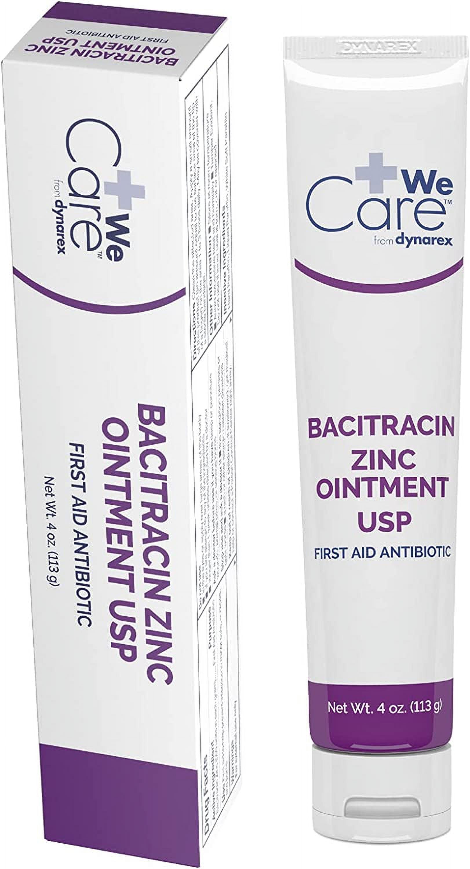 Dynarex Bacitracin Zinc Ointment USP Burn Cream and Antibiotic