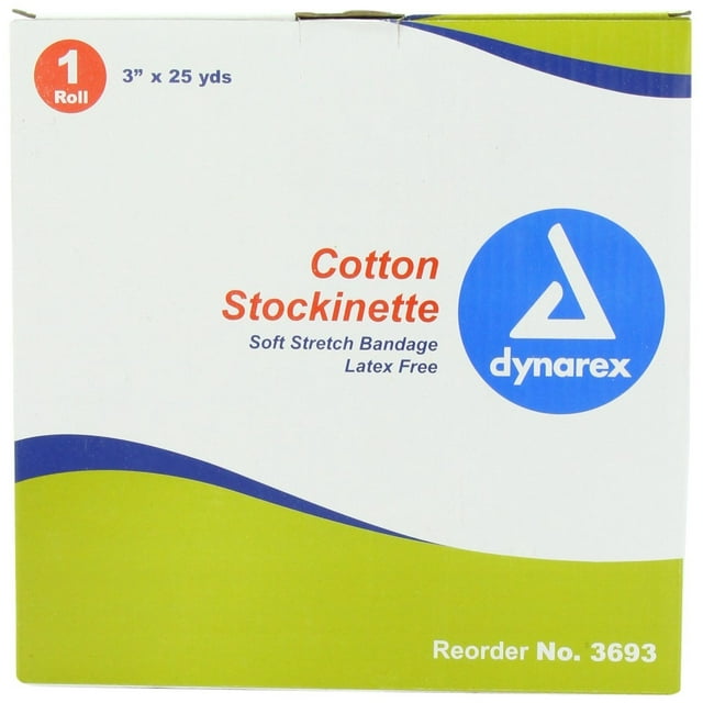 Dynarex Cotton Stockinette Soft Stretch Bandage