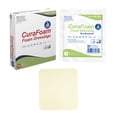 thumbnail image 1 of Dynarex CuraFoam Foam Dressings, Non-Bordered, Sterile, Provides Cushioned and Moist Wound Care, Used for Medium to Heavy Exuding Wounds, 6" x 6", 1 Box of 10 CuraFoam Dressings, 1 of 7