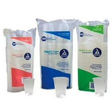 Dynarex Disposable Drinking Cups - Clear Plastic 5 Oz, 100 Count
