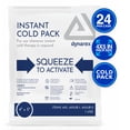 thumbnail image 1 of Dynarex Instant Cold Pack (4” x 5”), 24 Count, Disposable Ice Pack for Cold Compress, 1 of 8