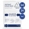 thumbnail image 1 of Dynarex Instant Cold Pack, Disposable Ice Pack for Cold Compress, 5” x 9”, 24 Count, 1 of 7