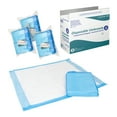 thumbnail image 1 of Dynarex Disposable Underpads, Medical-Grade Incontinence Bed Pads to Protect Sheets, Mattresses, and Furniture, 23”x24” (31g), 1 Case of 200 Disposable Underpads (2 Boxes of 100), 1 of 7