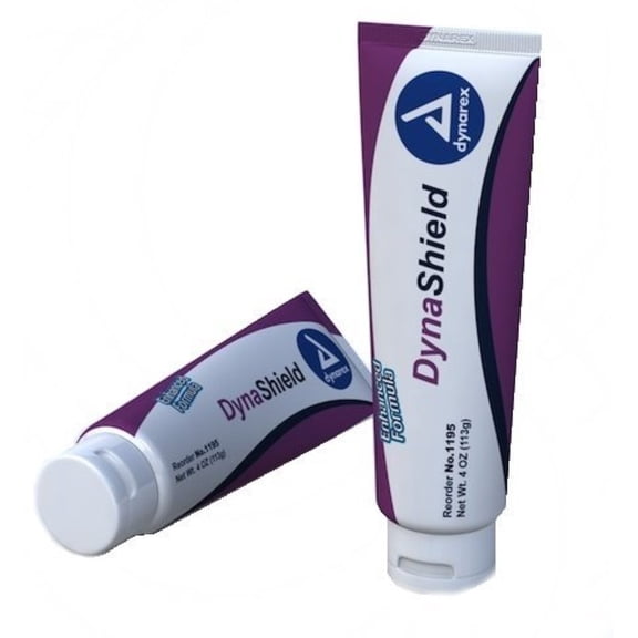 Dynarex Dyna Shield Skin Protectant Barrier Cream Tube, 4 oz - - (Pack of 2)