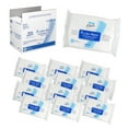 thumbnail image 1 of Dynarex DynaCare Flushable Wipes, Alcohol Free, 5” x 8” wipes, 1 Case - 12 Packs (42 Wipes per Pack), 1 of 7
