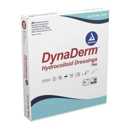 MMBM DynaDerm Adheres to Skin with Ease First Aid Gauze Pads, 6" x 6", 20 Count